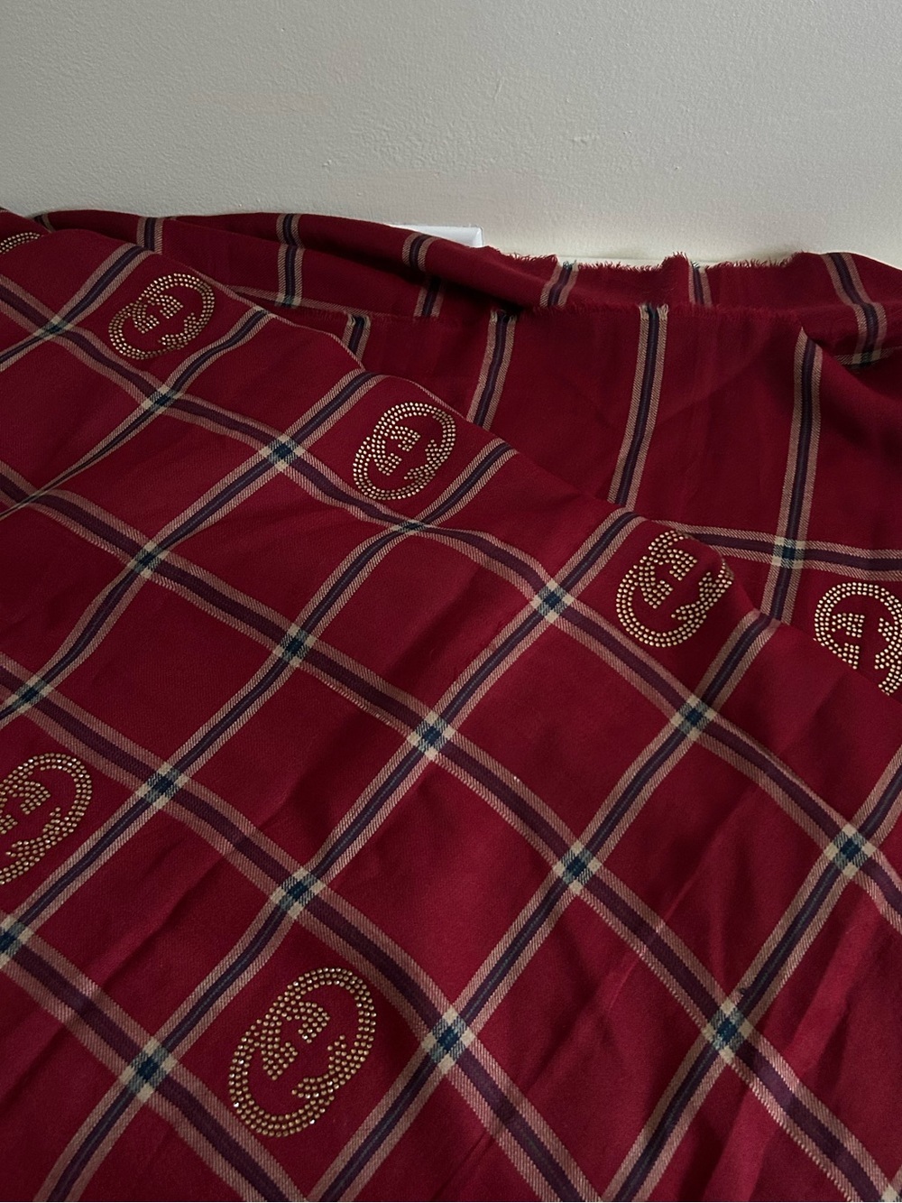 Red Plaid Women’s scarf